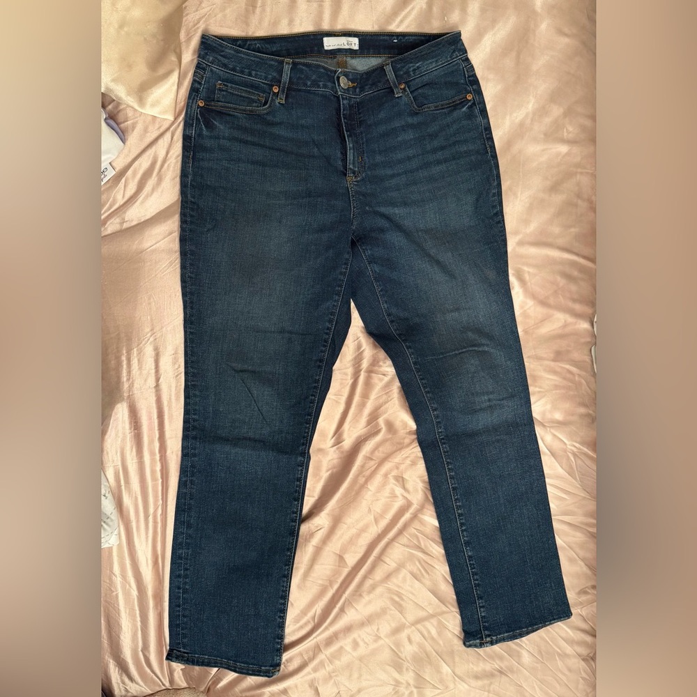LOFT Blue Women's Skinny Crop Jeans
